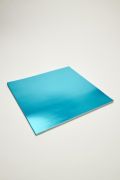Papel Lamicote Metalizado Azul 30,5x30,5 com 20 Folhas